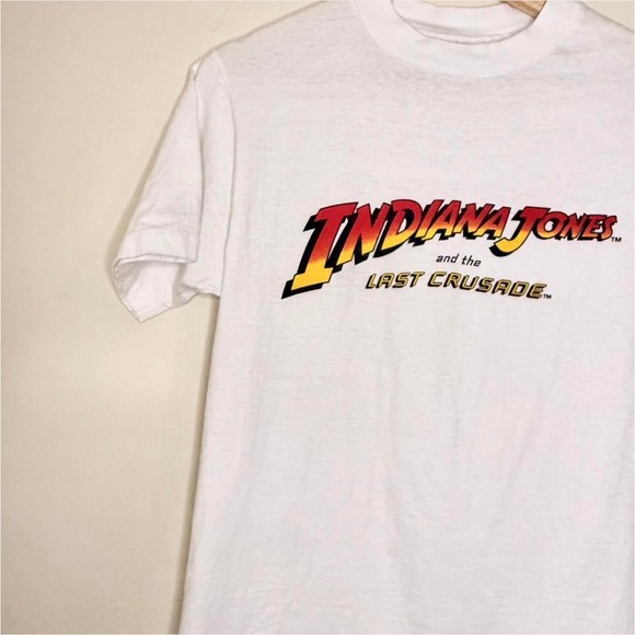 VTG Indiana Jones and the Last Crusade Size Medium Movie Promo T Shirt - Picture 4 of 8